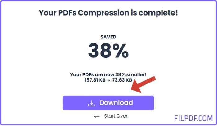 Download compressed PDF files
