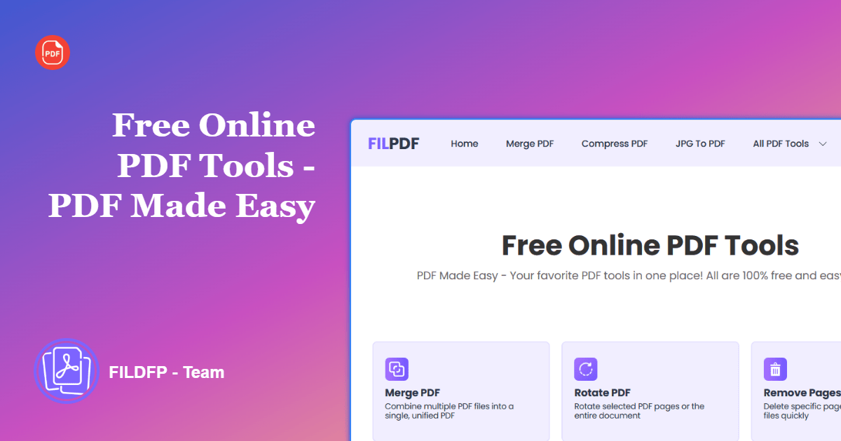 Welcome to the FILPDF Blog