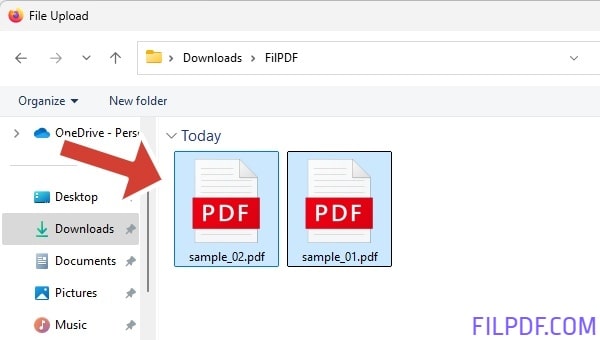 Add more files to combine