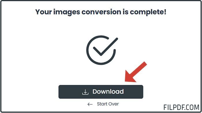 Download completed merge