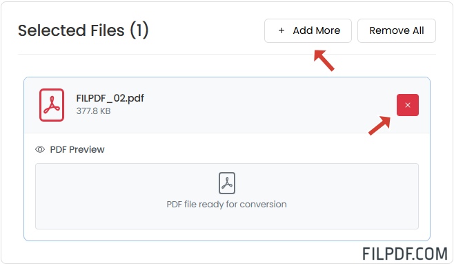 Chọn tùy chọn chuyển PDF sang Markdown