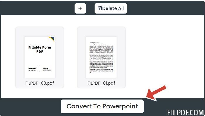 Convert PDF to editable PowerPoint PPT PPTX slides online
