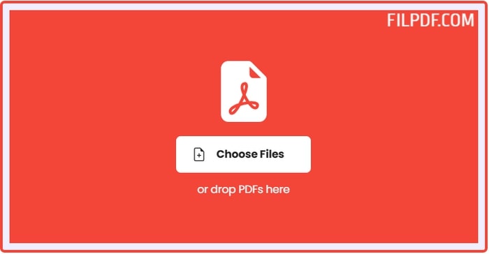 Upload PDF file to add password protection online