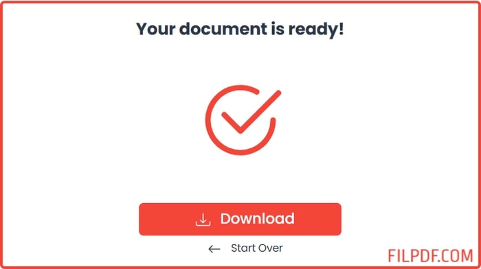 Download password-protected PDF with security restrictions